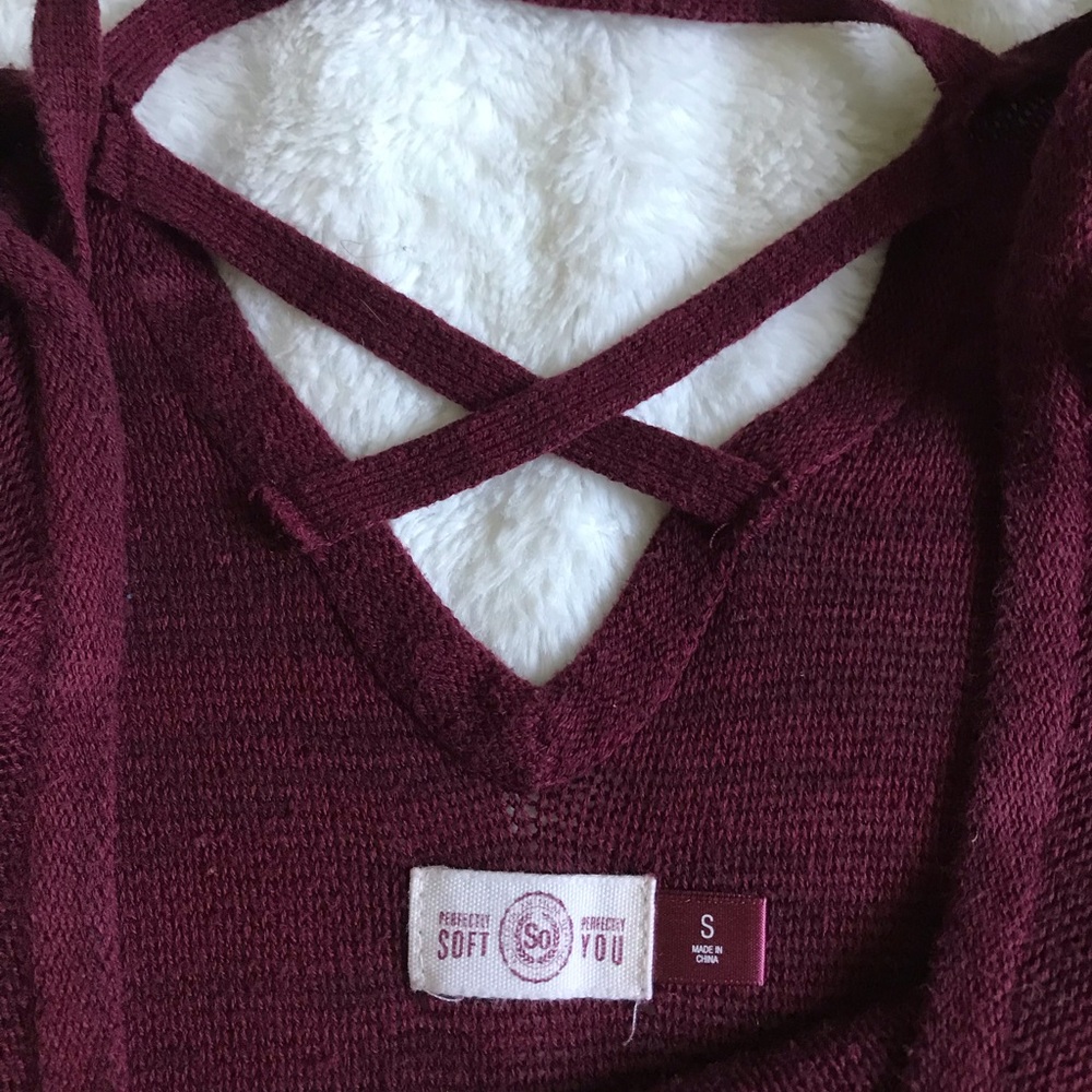 Maroon Sweater